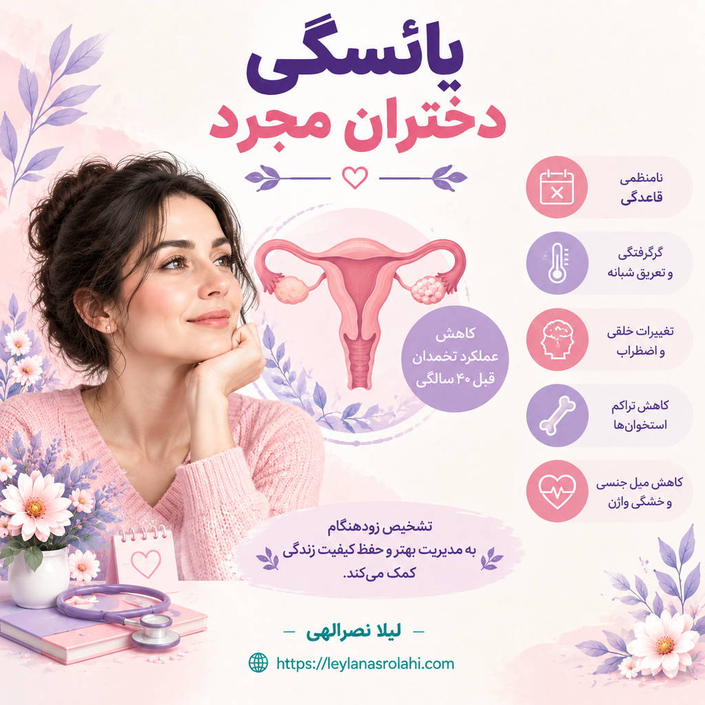 یائسگی دختران مجرد